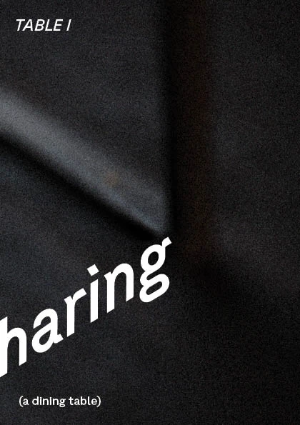 Haring brochure_a dining tabel