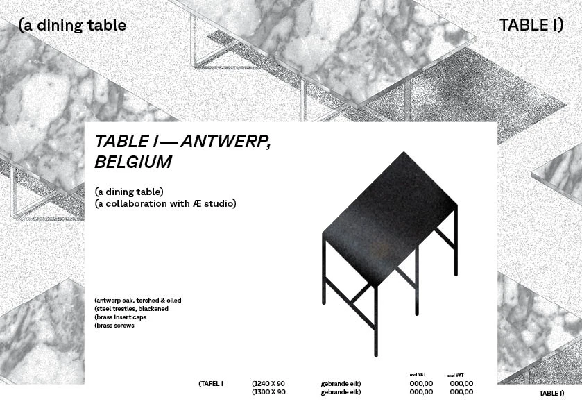 Haring brochure_a dining tabel