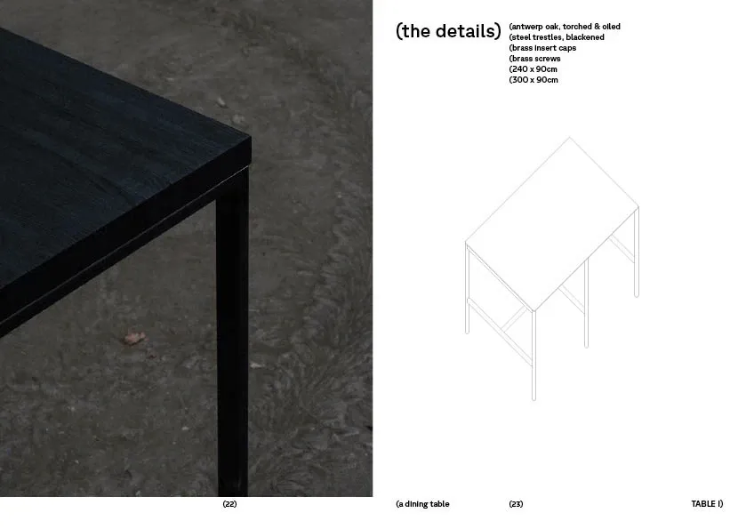 Haring brochure_a dining tabel