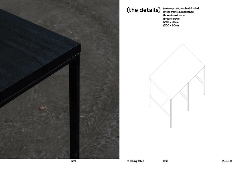 Haring brochure_a dining tabel