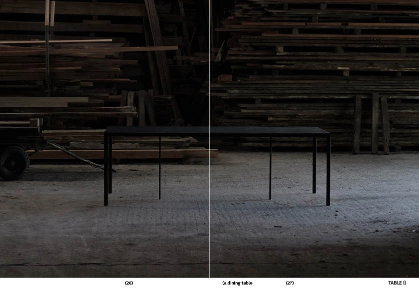 Haring brochure_a dining tabel