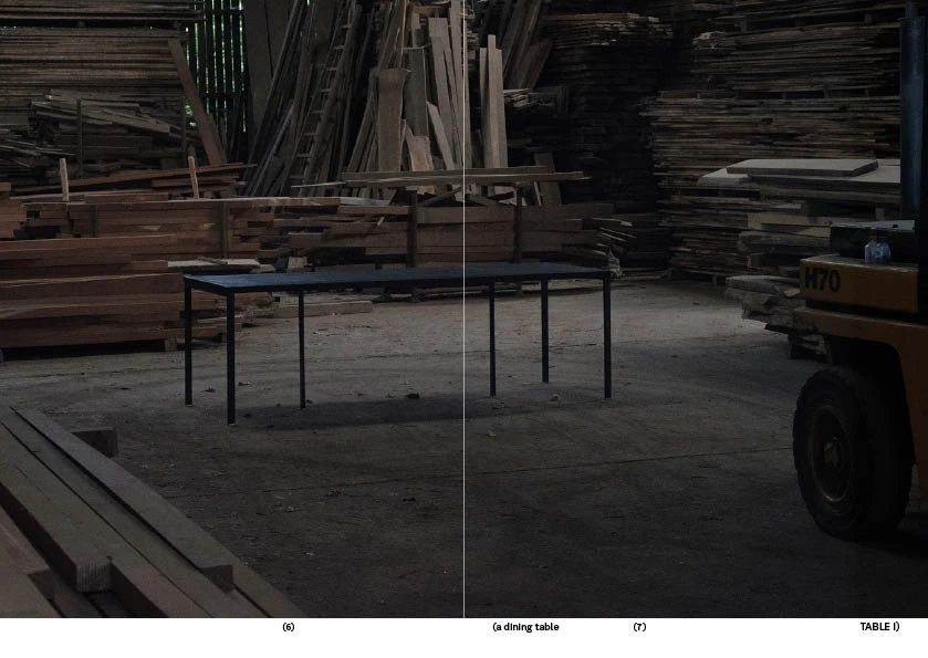 Haring brochure_a dining tabel