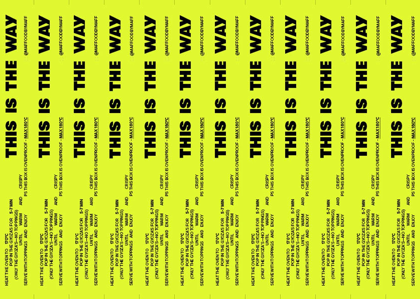 MAFFOOD stickers this-is-the-way