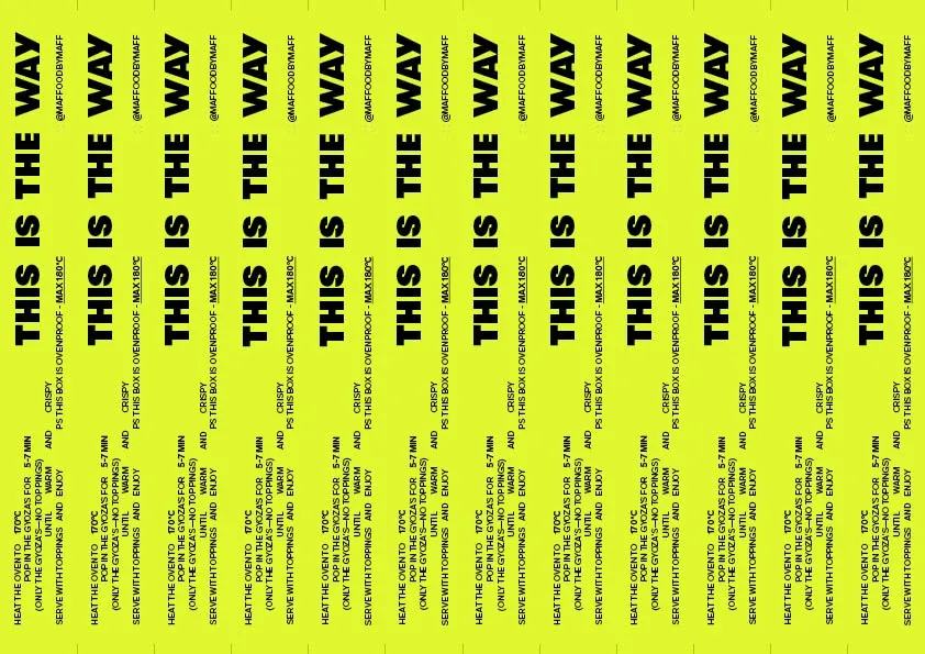 this is the way - label