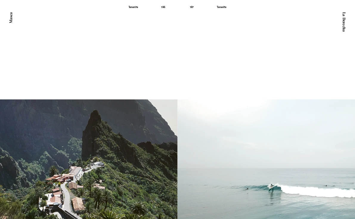 surf & stay book spread