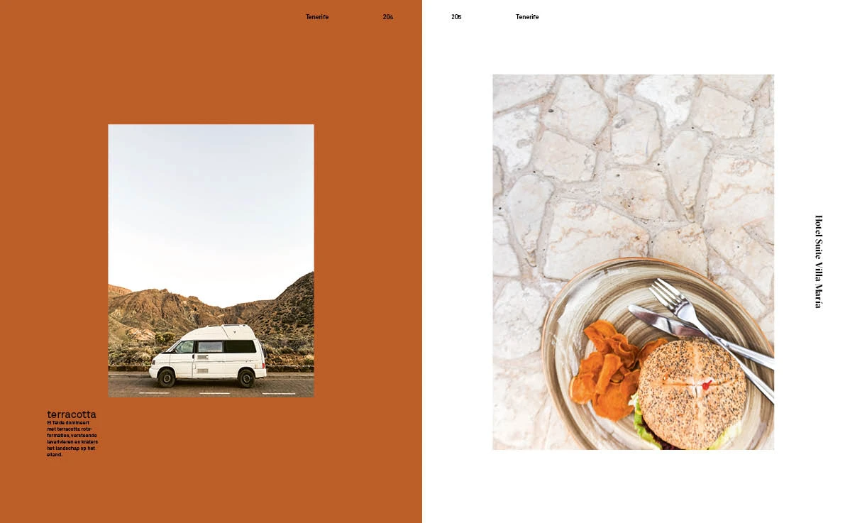 surf & stay book spread