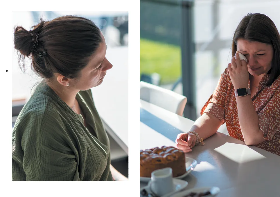 spread from the book schoonheid in verlies - pictures by Joke Timmermans