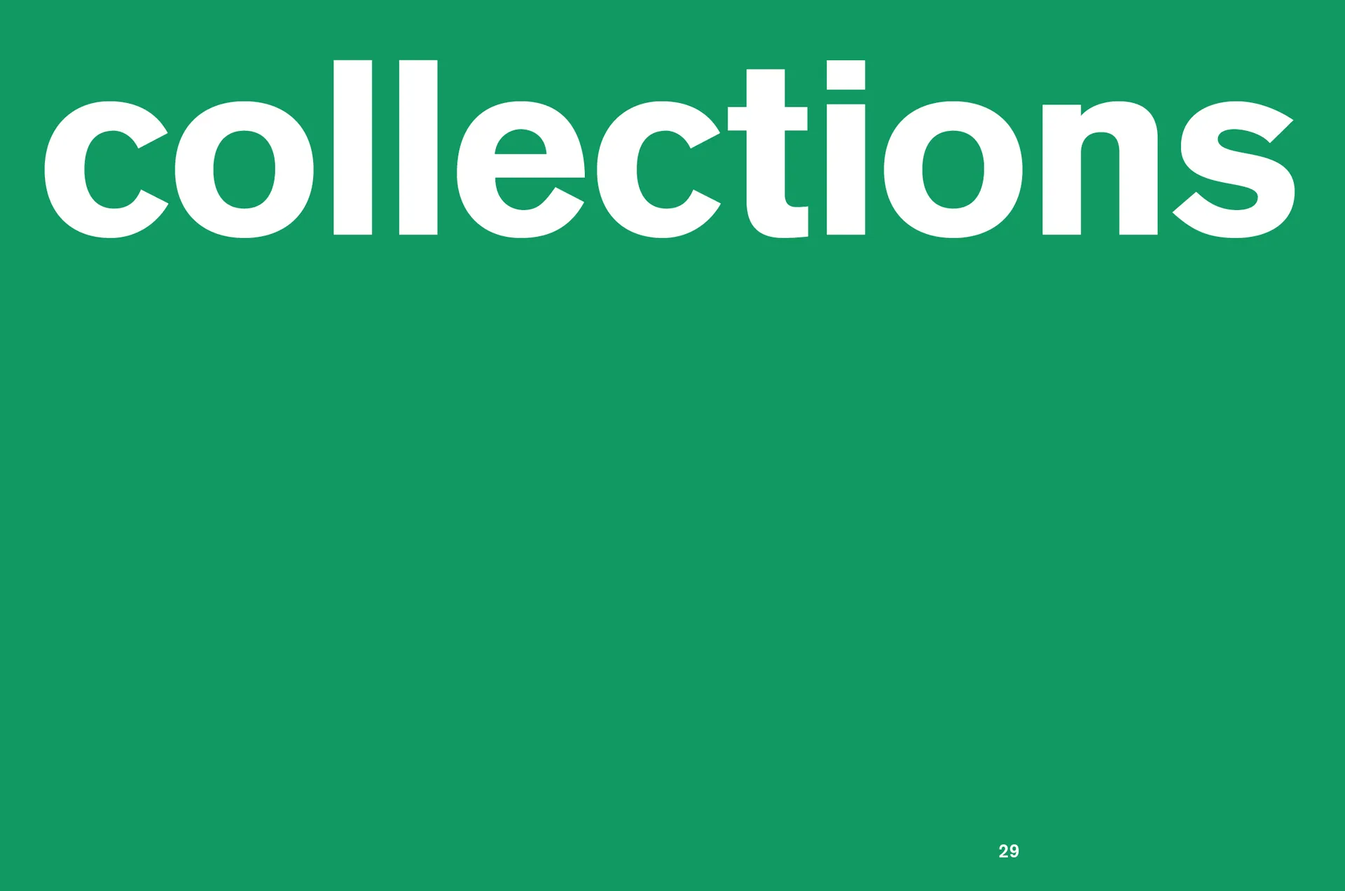 collection page - valerie_objects catalogue