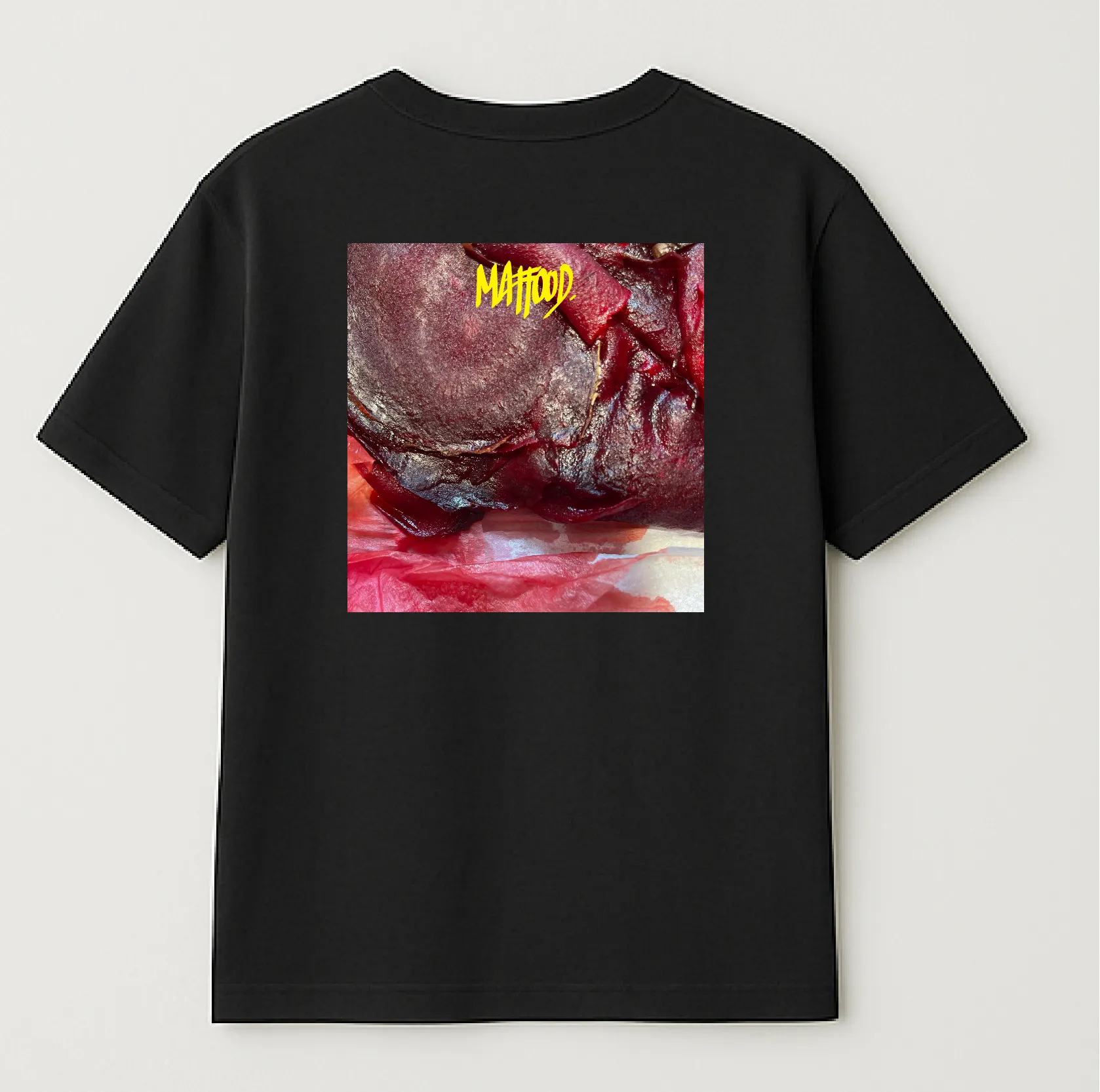 VEGETABLE VIOLENCE T-SHIRT BACK