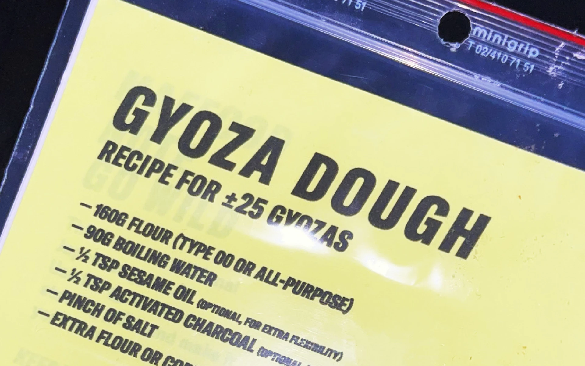 gyoza workshop folder