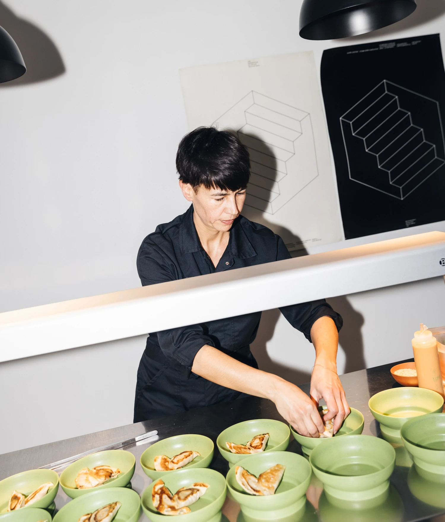 gyozas at maffood club