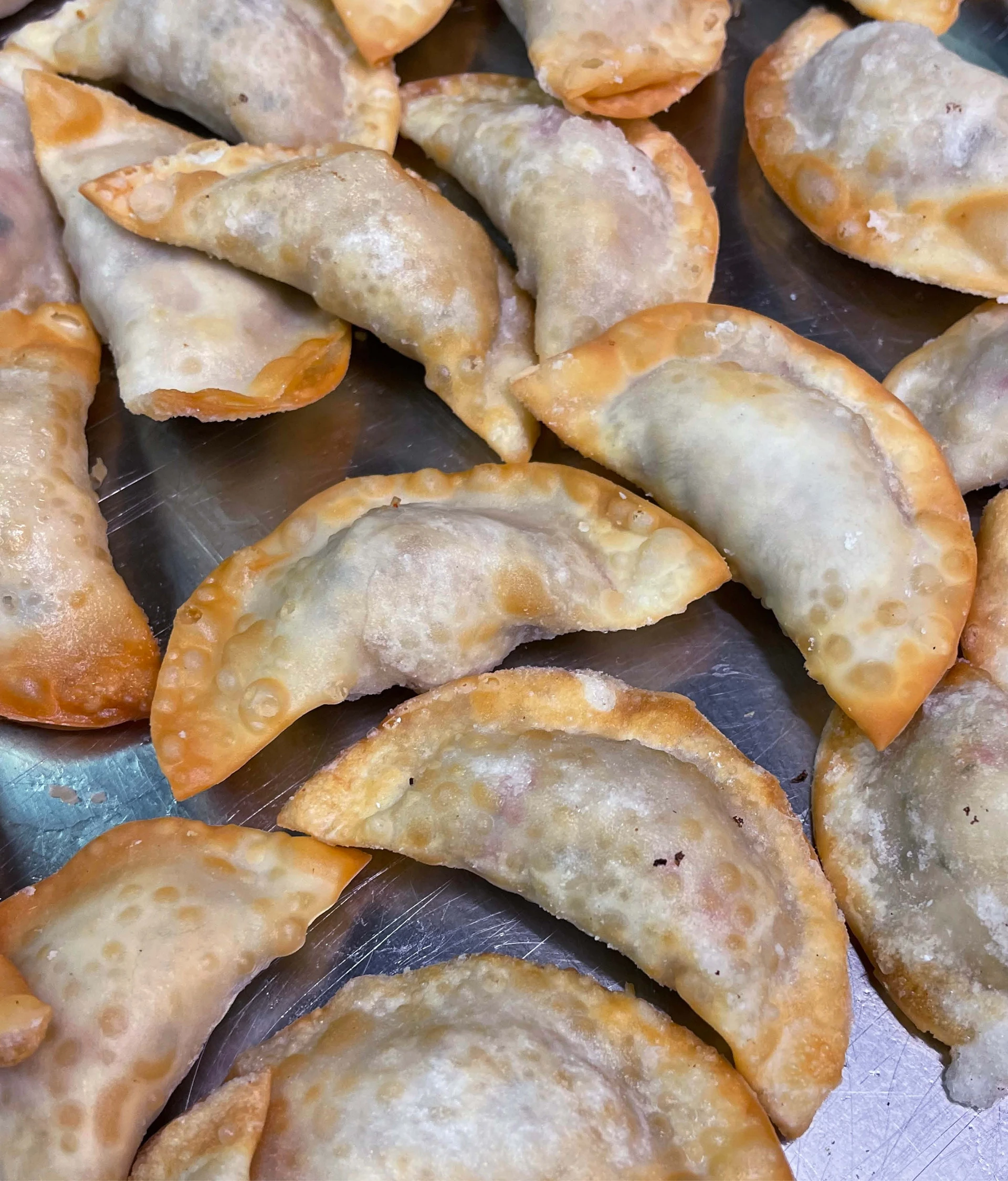 fried gyozas