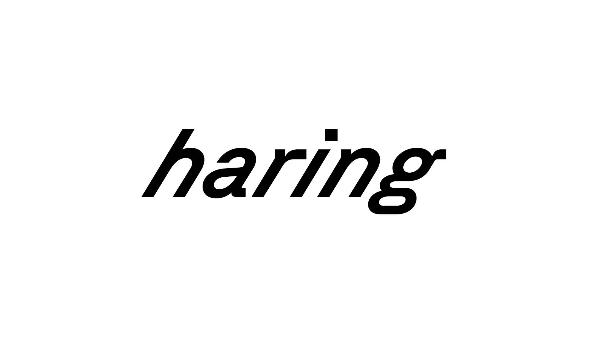 haring logo variations