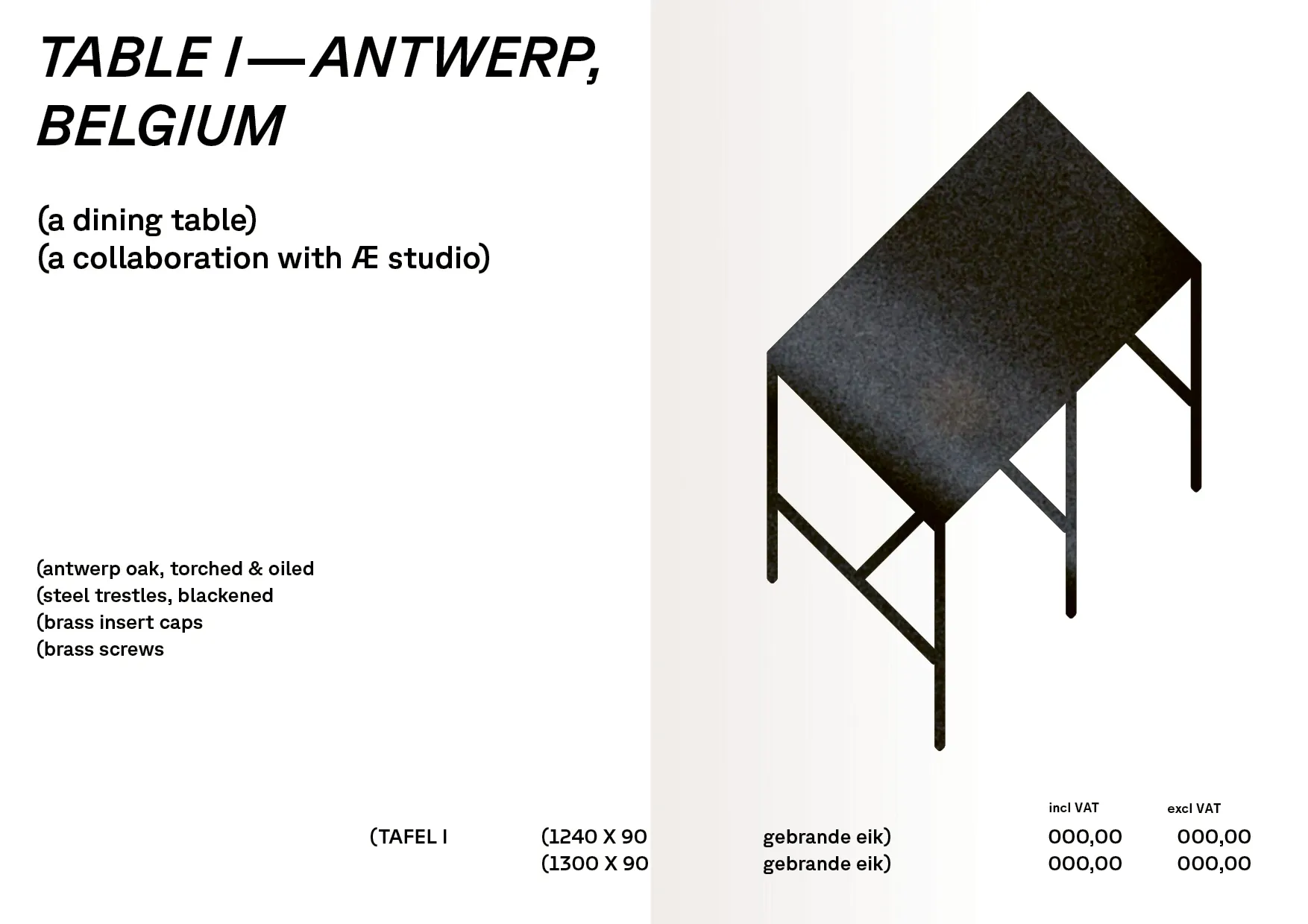 pricelist